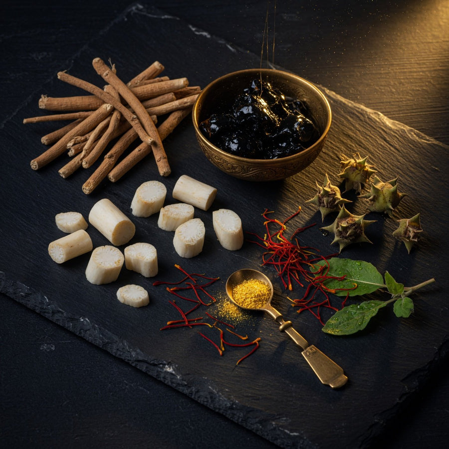 Svarna Bhasma Ingredients Label